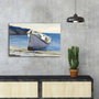 Wallity FAMOUSART-027 Cuadro Decorativo sobre Lienzo de Edward Hopper 45 x 70 cm